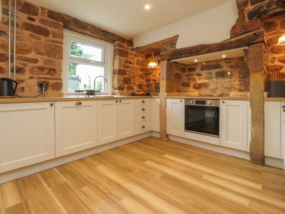 Fridge, dishwasher, electric kettle, toaster