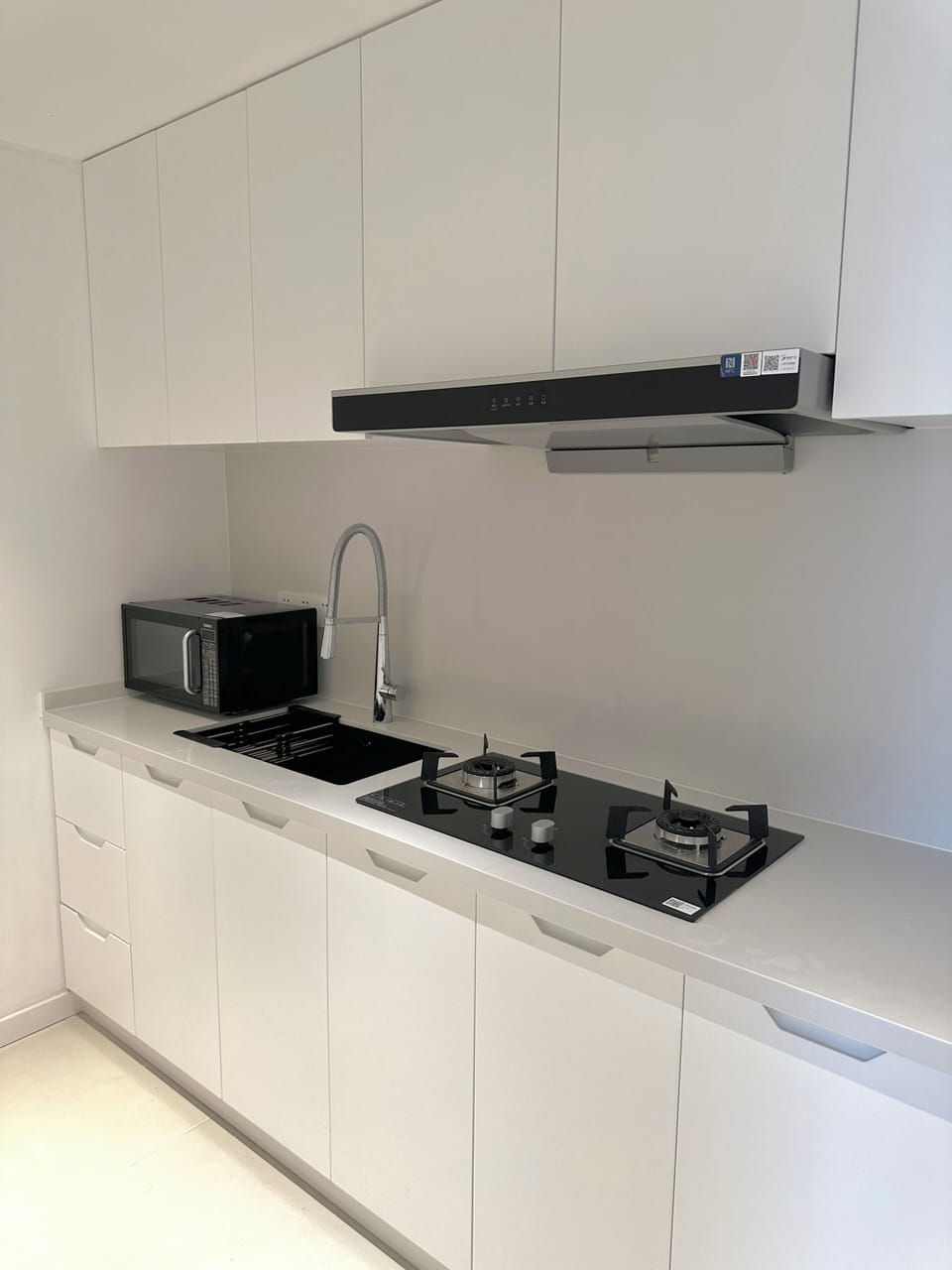 Apartment, City View | Private kitchen | Full-size fridge