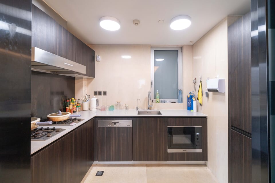 Apartment, City View | Private kitchen