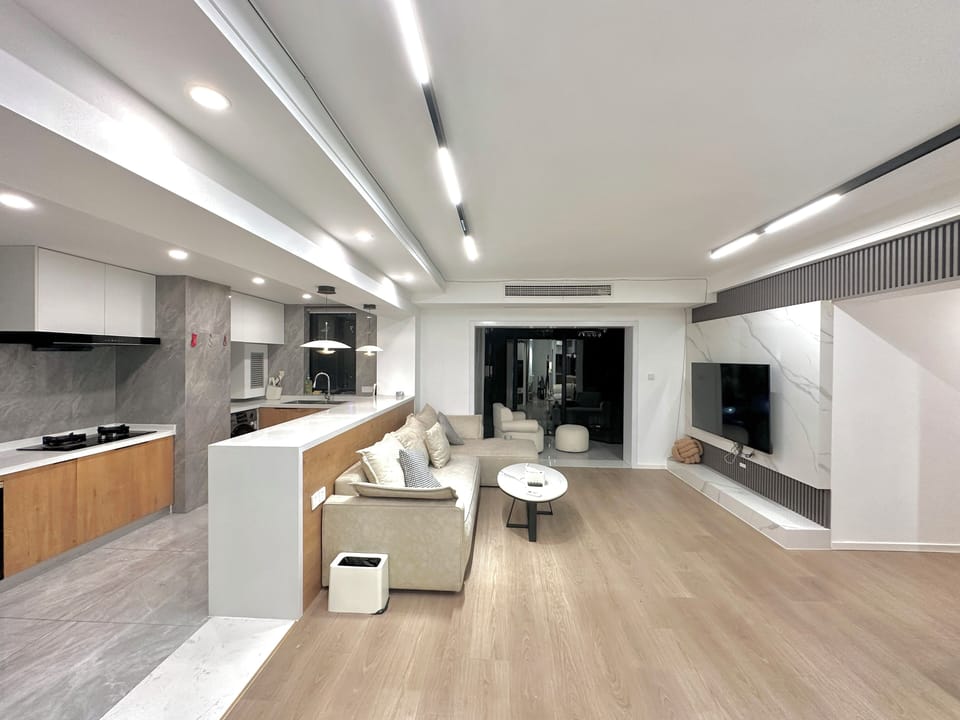Apartment, City View | Living area