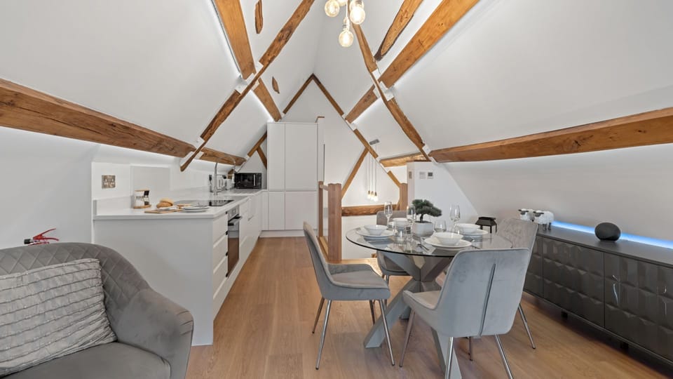 Spend time together in the open plan living area