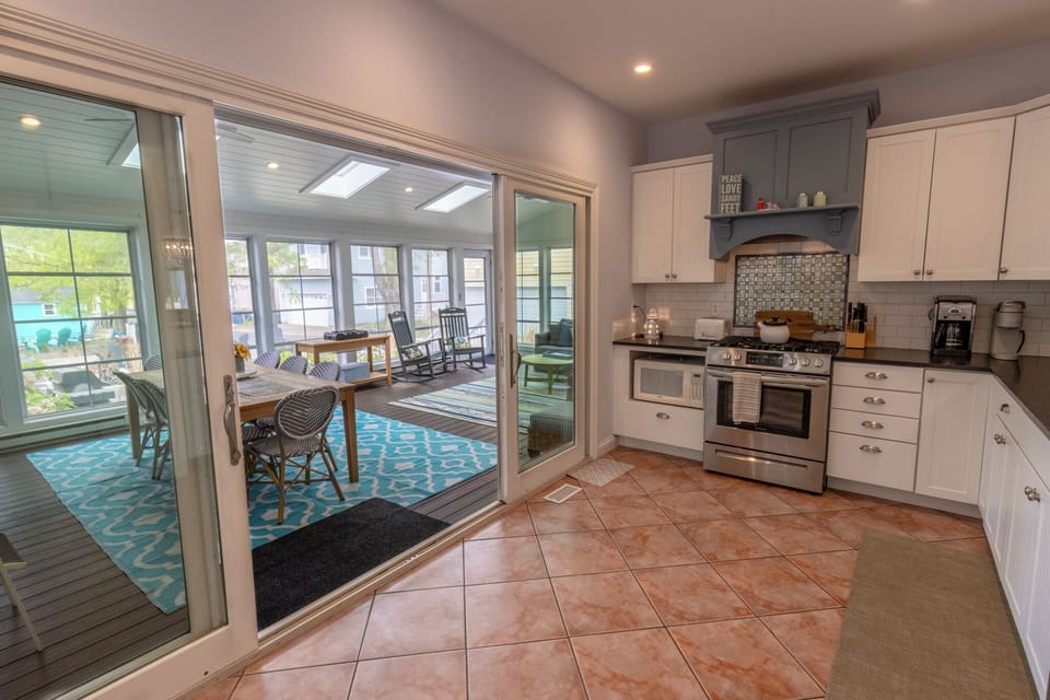 Main Level | Kitchen | Four Seasons Porch