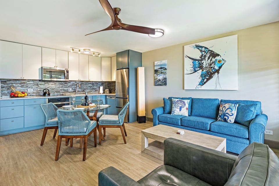 Modern comfort meets island elegance in this beautifully designed Hawaiian retreat.