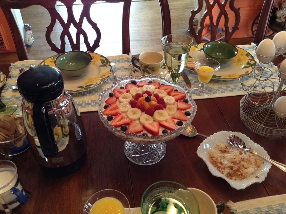 Free daily full breakfast