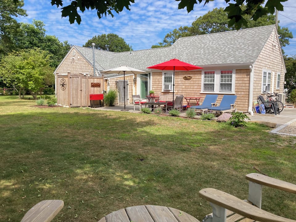 Backyard and patio