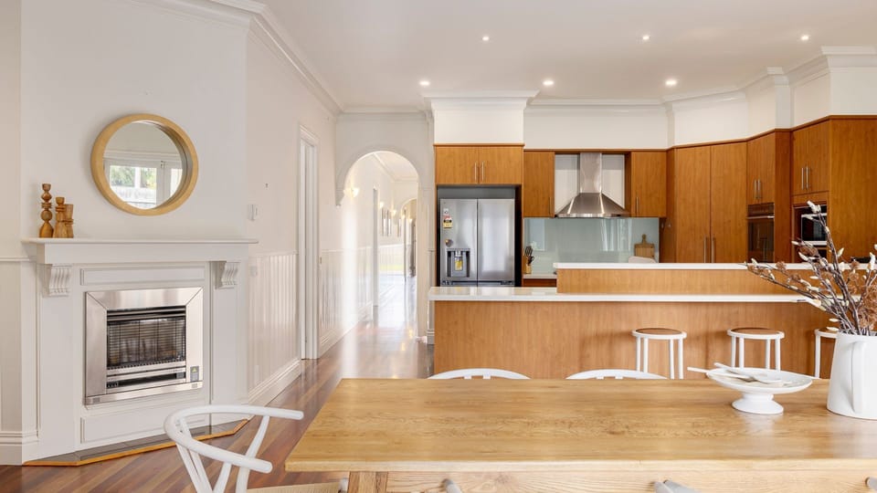 Dining and kitchen area 