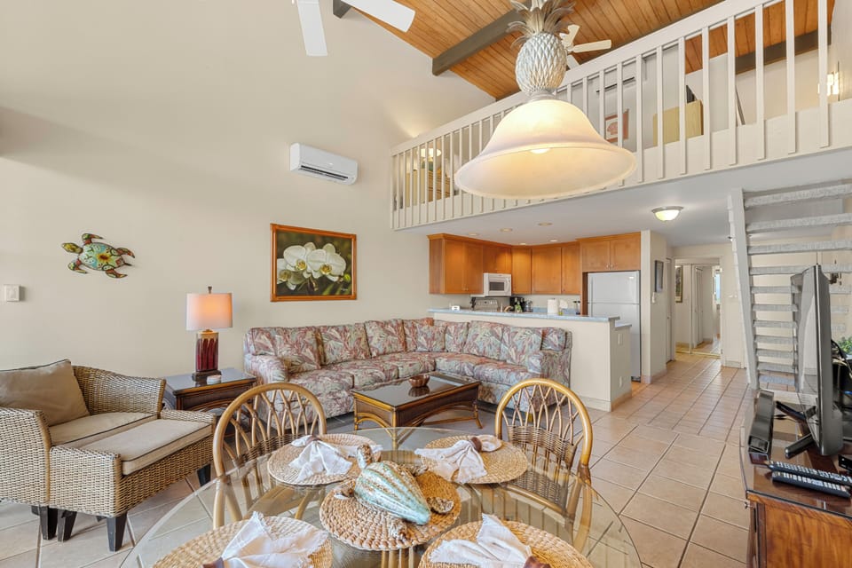 Spacious common area.