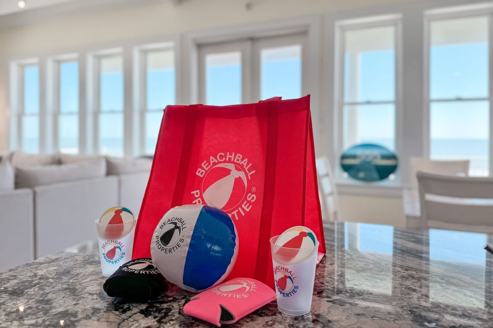 Beachball swag bag!