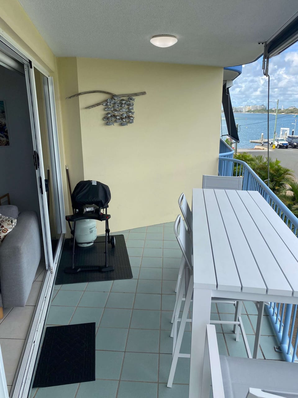 Private balcony
