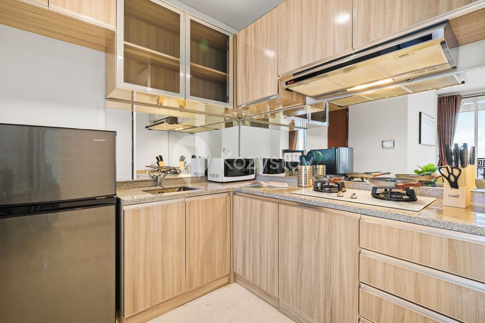 Apartment, 3 Bedrooms, City View | Private kitchen
