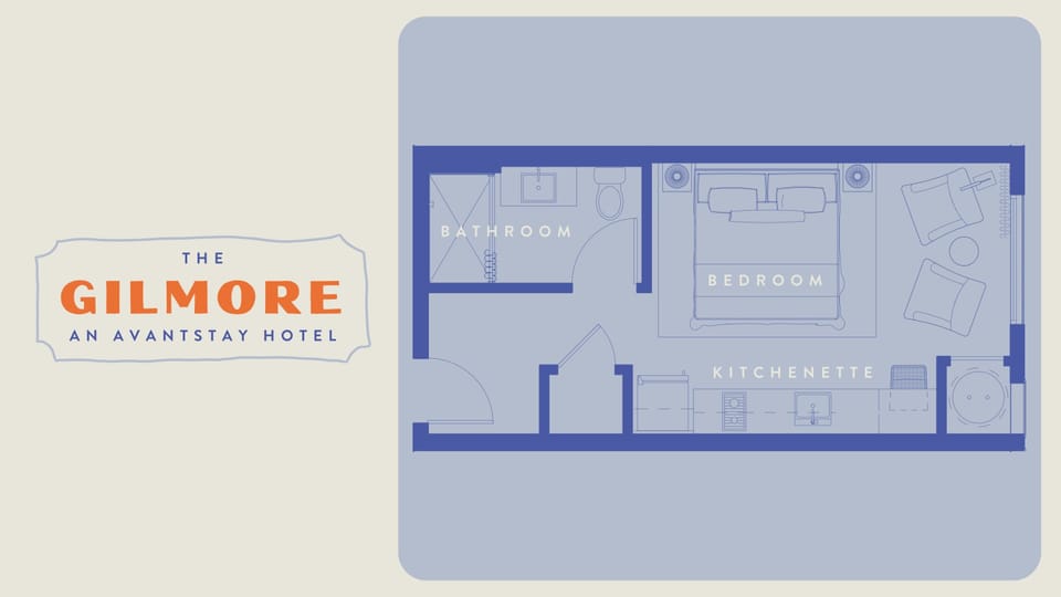 Your unit’s layout or design may vary slightly from what is shown, but it will maintain the same aesthetic and include all the amenities depicted for a seamless and enjoyable stay.