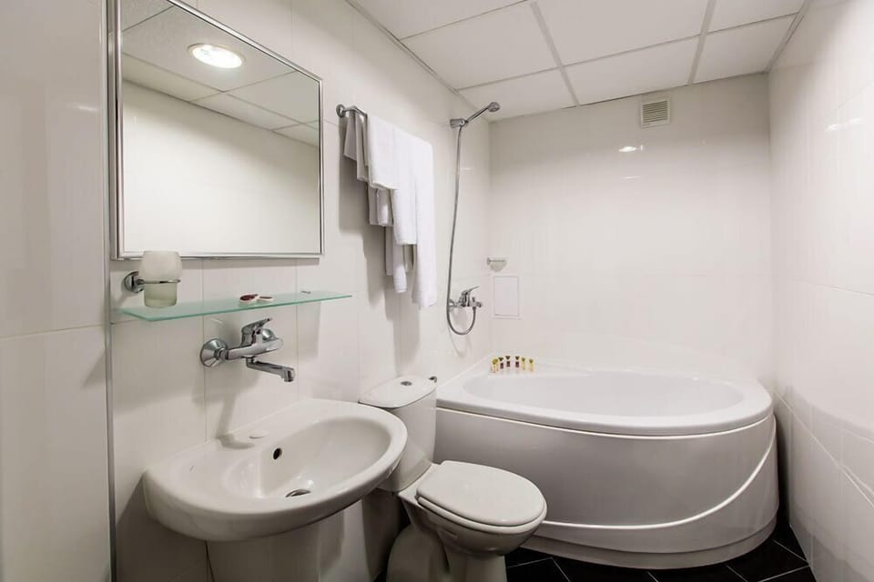 Junior Double Room | Bathroom | Free toiletries, hair dryer, towels, soap