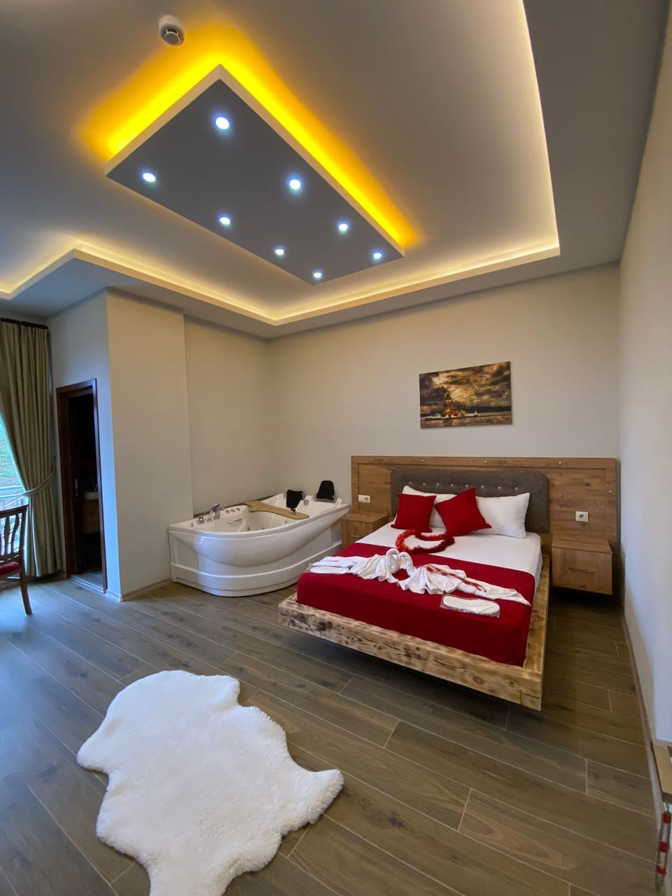 Elite Double Room | Frette Italian sheets, premium bedding, down comforters