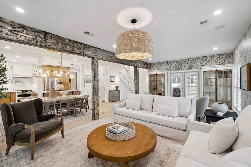 Comfortable, connected, and curated for downtime or entertaining.