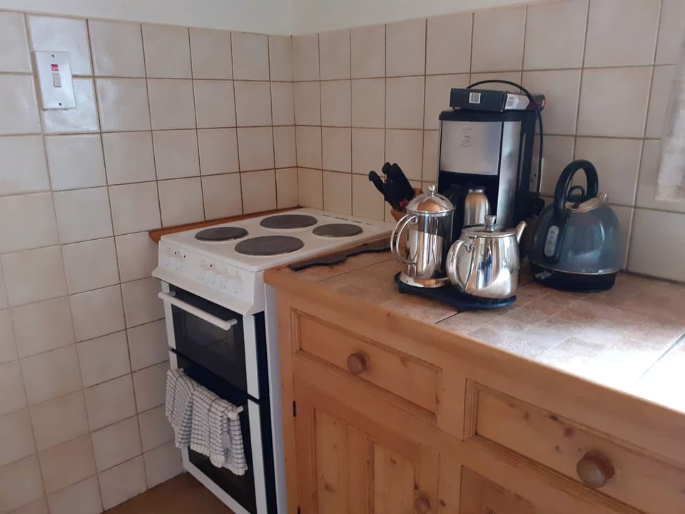 Fridge, dishwasher, electric kettle, toaster