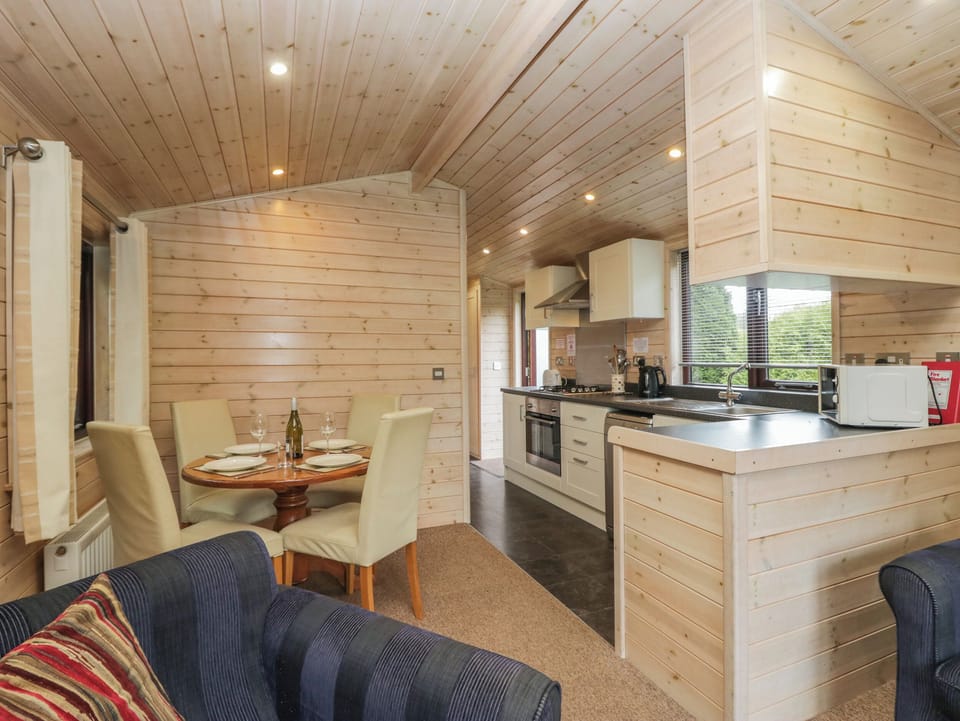 Fridge, dishwasher, electric kettle, toaster