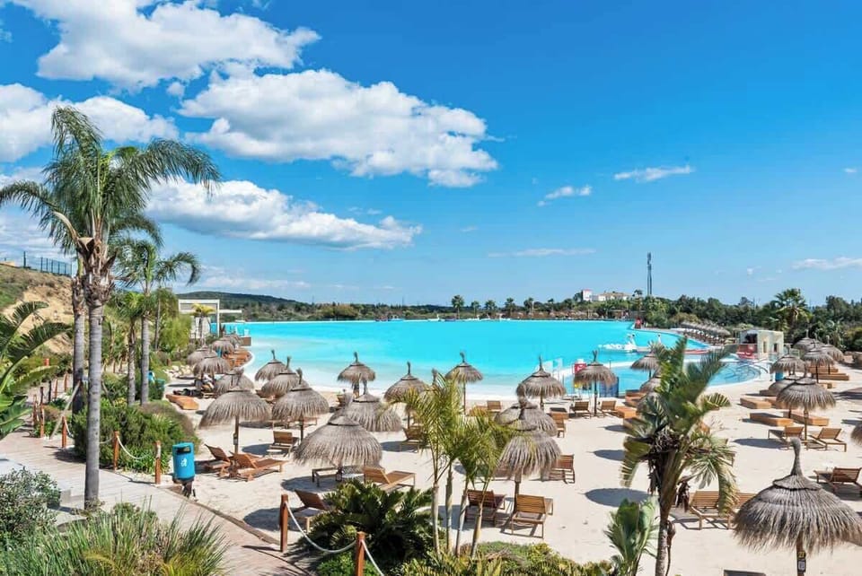 The lagoon of Alcazaba Lagoon