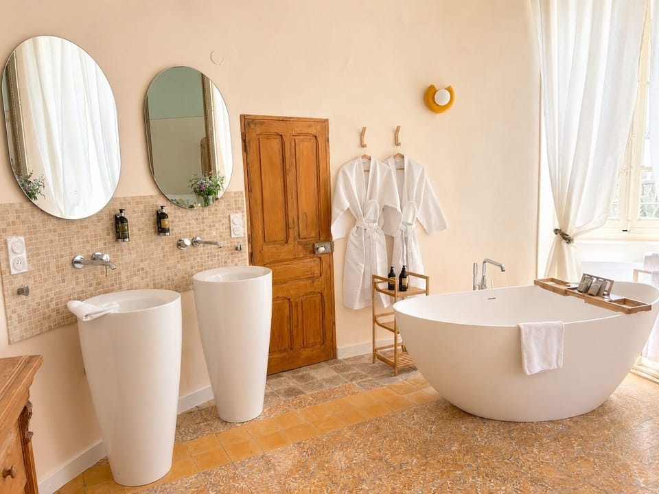 Deluxe Double Room, Ensuite (Rêve d'Opaline) | Bathroom
