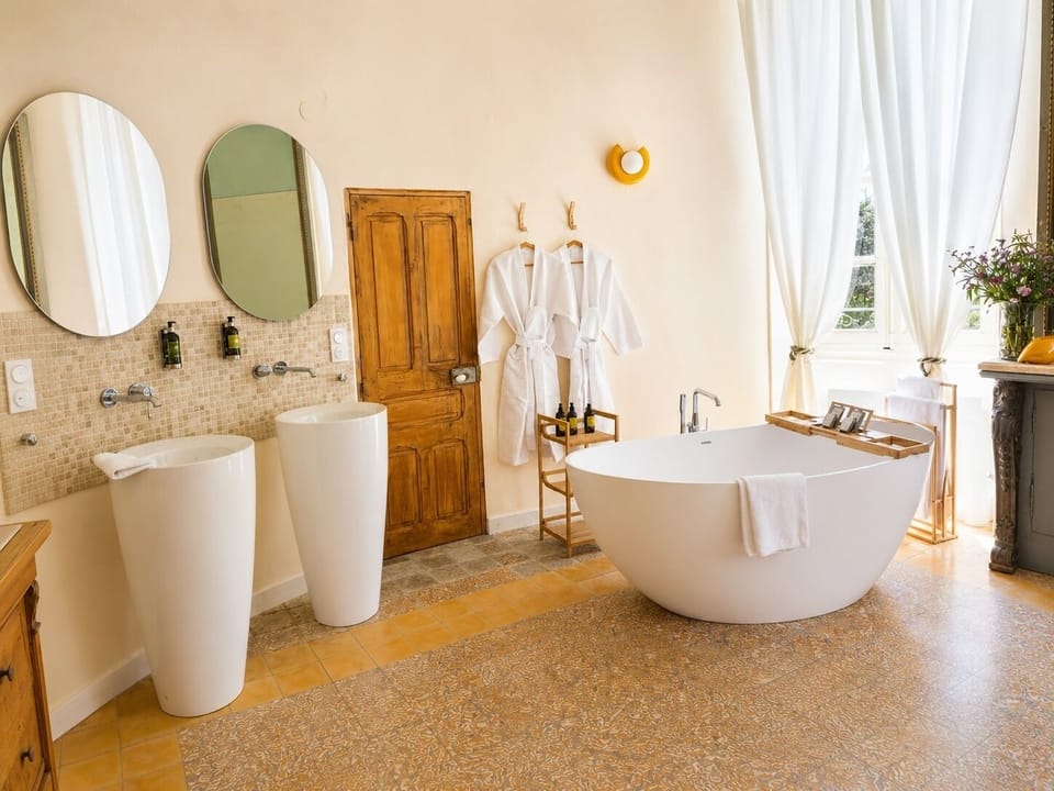 Deluxe Double Room, Ensuite (Rêve d'Opaline) | Bathroom