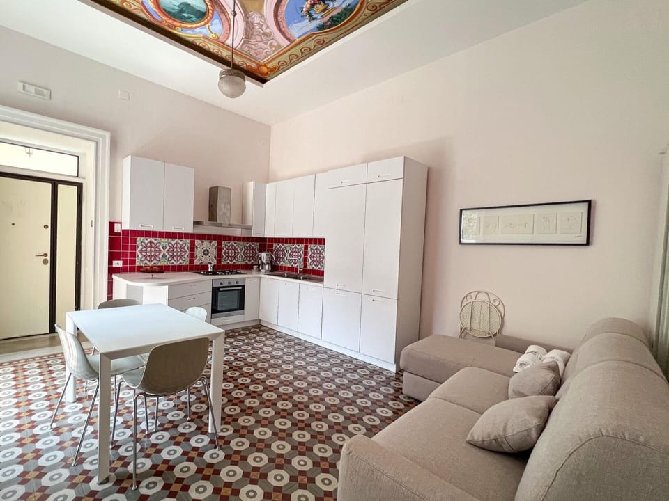 Apartment, 1 Bedroom | Living area | 32-inch flat-screen TV with cable channels