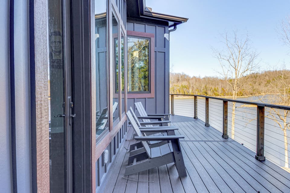 Wraparound Deck | Grill | Outdoor Dining Area