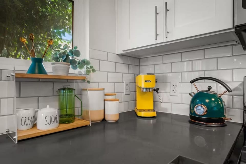 Brew your coffee your way with a French press, espresso, or drip maker!