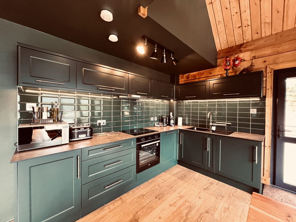 Open plan kitchen