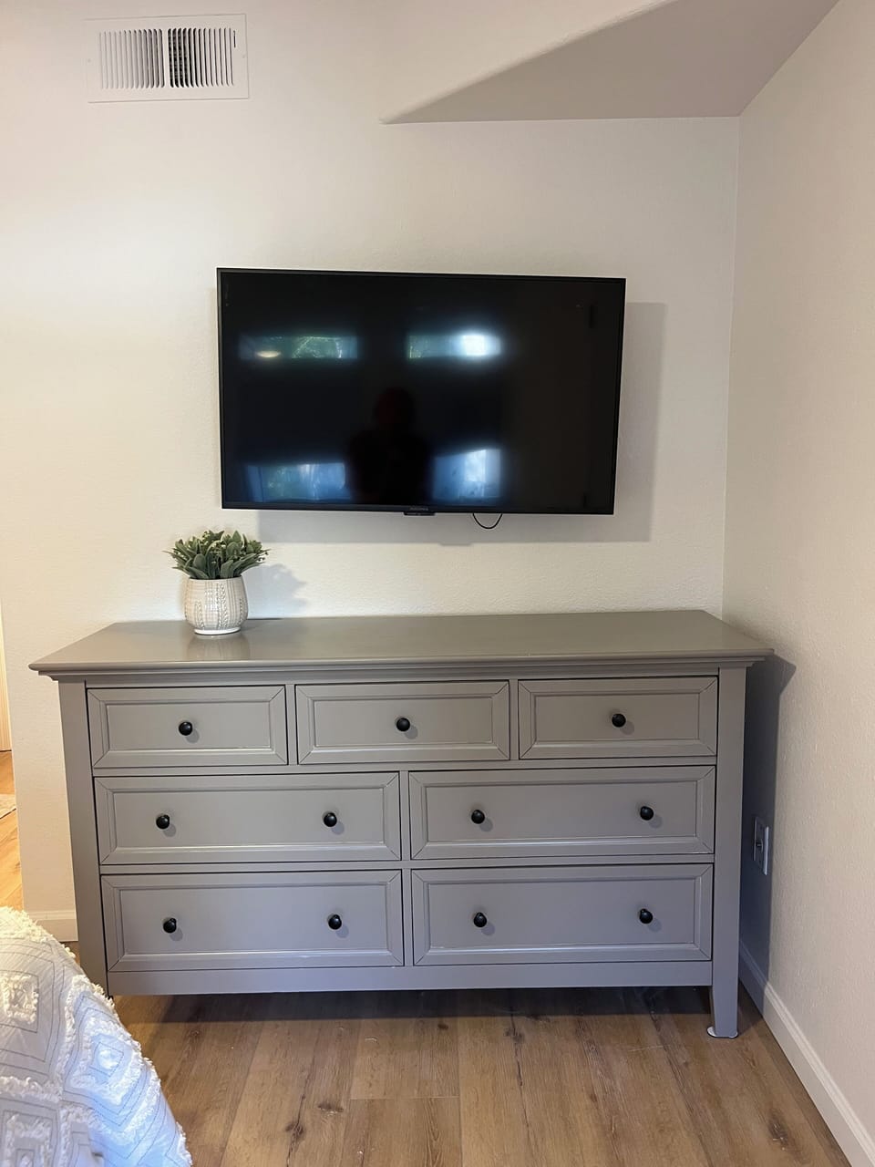 Adjustable smart TV in Bedroom 1