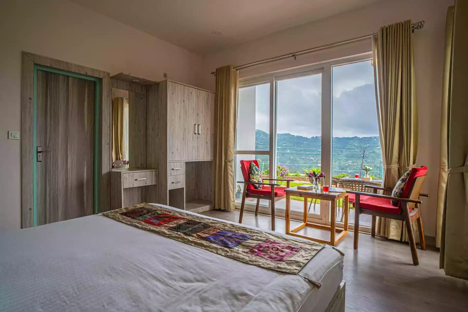 Two Bedroom Suite Valley Facing | Desk, laptop workspace, free WiFi, bed sheets