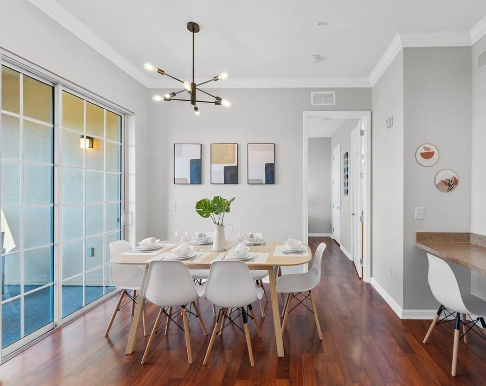 Dining Room! #Disney #Parks #kingdom #springs #poolhouse #Vacation #Rental #waterpark #davenport #Kissimmee #Orlando #universal #citywalk #legoland #shortstay #longstay