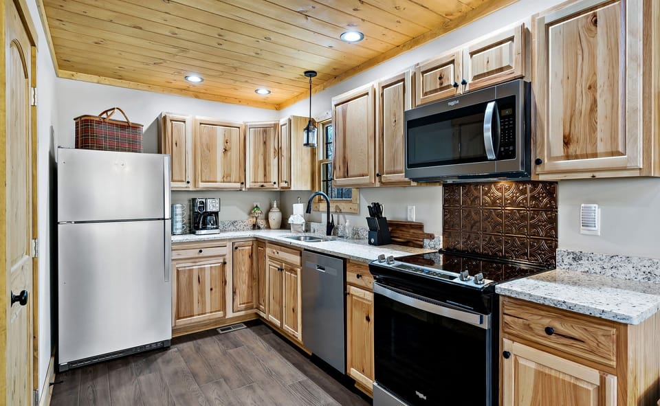 Fully functional kitchen