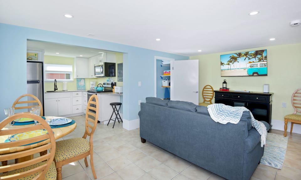 Open, airy floor plan