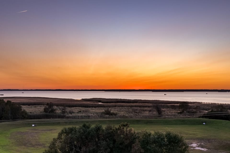 Watch the sun melt into the ocean from the comfort of your own retreat.