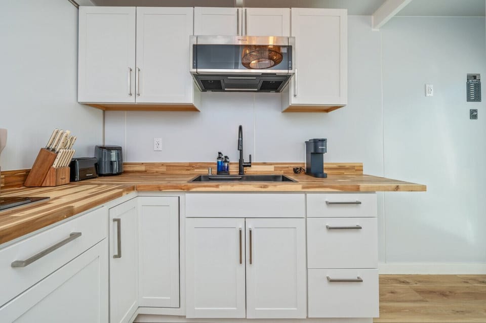 Spacious kitchen designed for comfort.