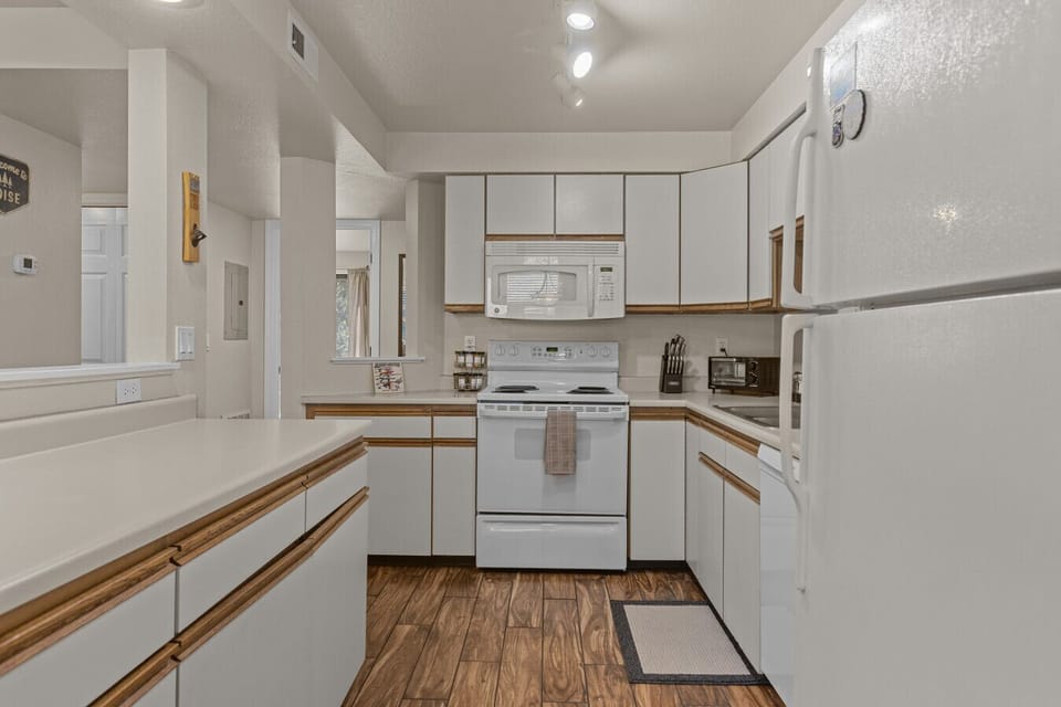 large bright kitchen