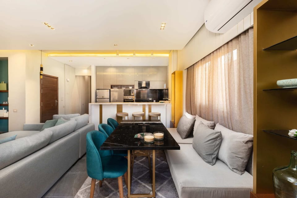 Basic Apartment | Living area | 55-inch Smart TV with satellite channels