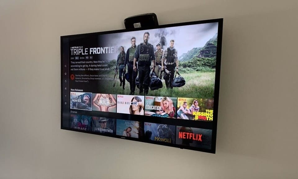Each bedroom and the living room has a smart TV that connects to Netflix. 3 TVs in total.