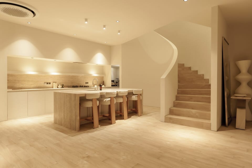 Luxury Villa, Beach View | Private kitchen