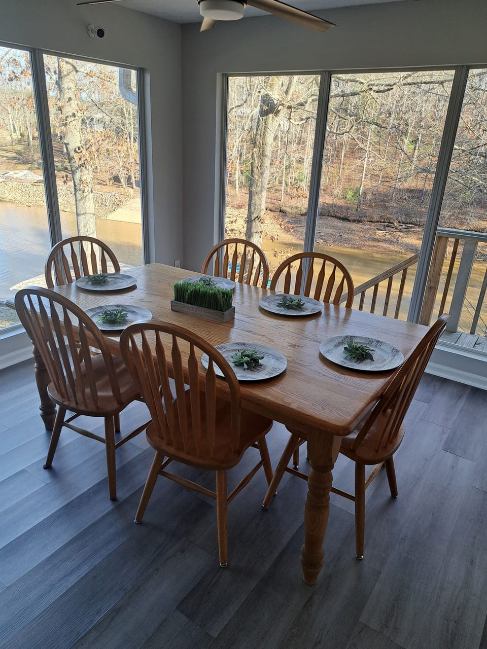 Dining room view