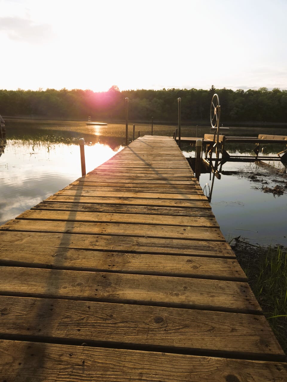 Beautiful view from the dock