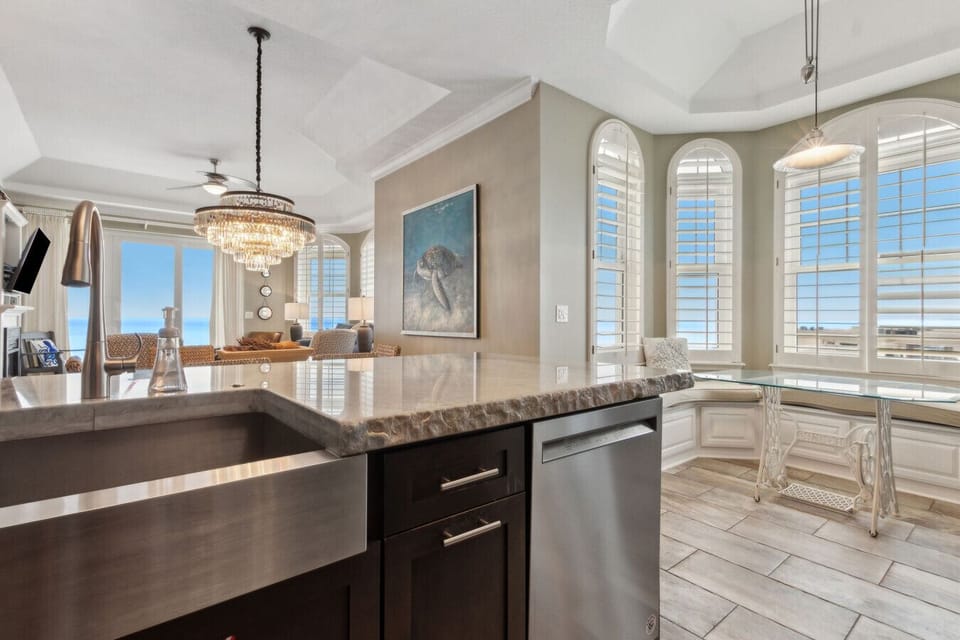 Beautiful views everywhere while standing in the kitchen
