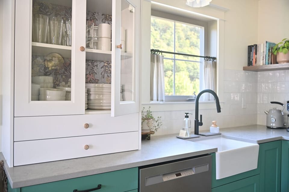 Eco friendly dish soap, dishwasher tabs and sponges.