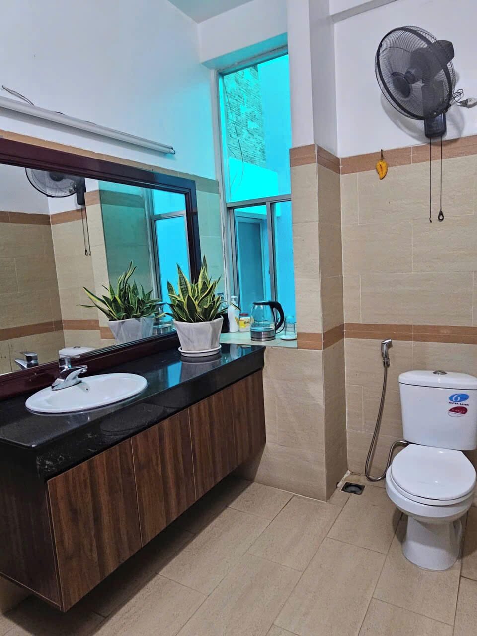 Family Quadruple Room | Bathroom | Hair dryer, slippers, towels, soap