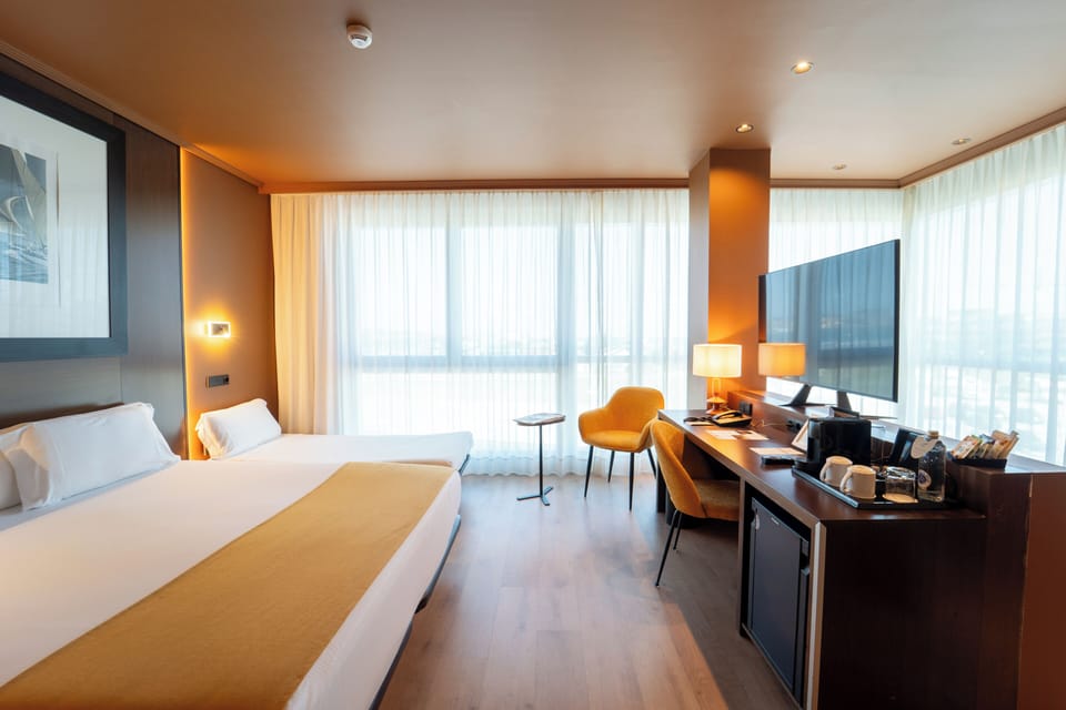 Premium bedding, minibar, in-room safe, desk