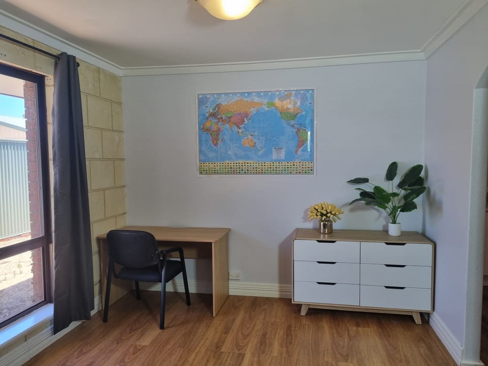You won't feel like it's a chore to log in, in this spacious work area