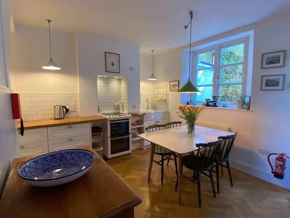 Kitchen with good sized dining table