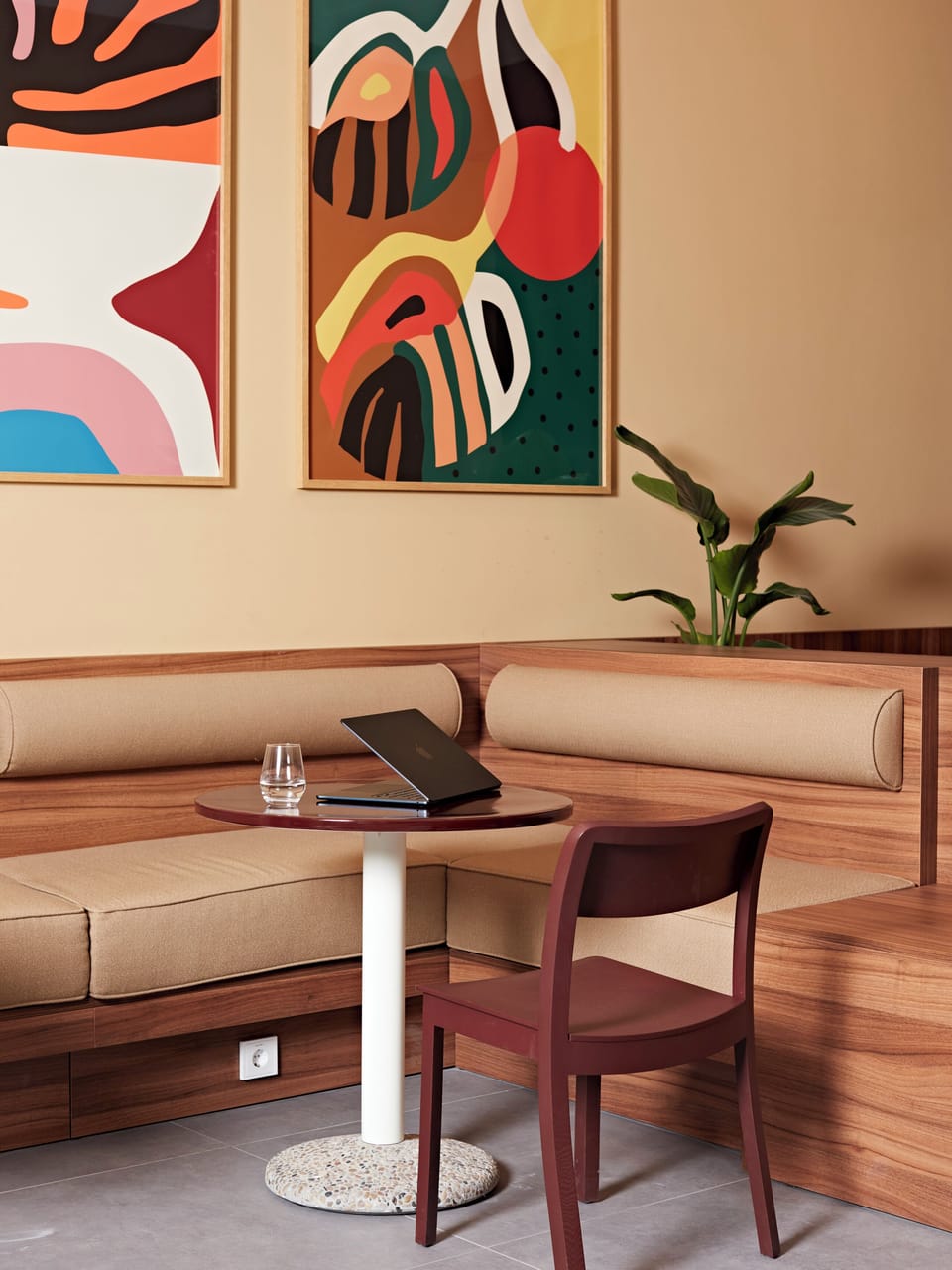 Lobby sitting area