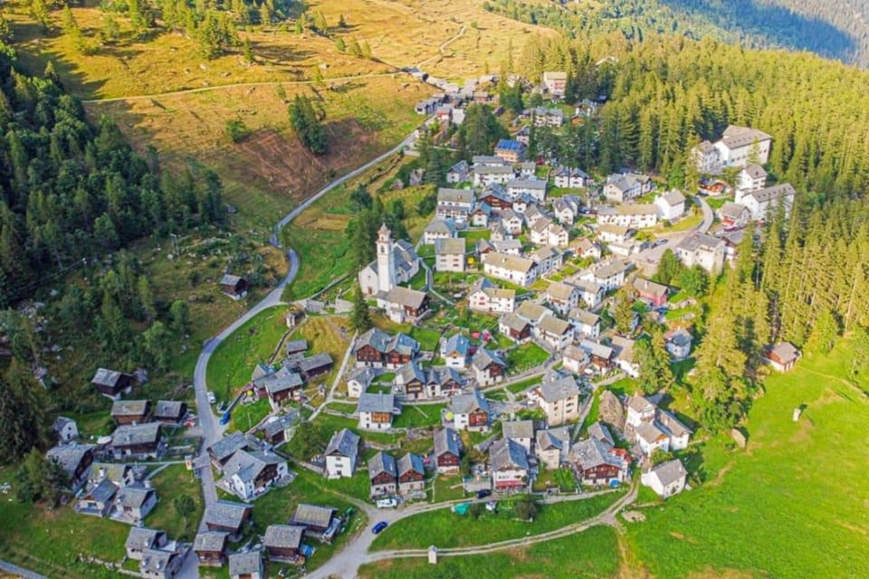 Standard Chalet, Multiple Bedrooms (Rustico Al Museo Bosco Gurin) | Aerial view