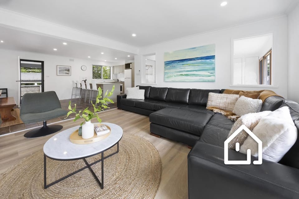 Living room 1 provides open plan living with kitchen and dining area