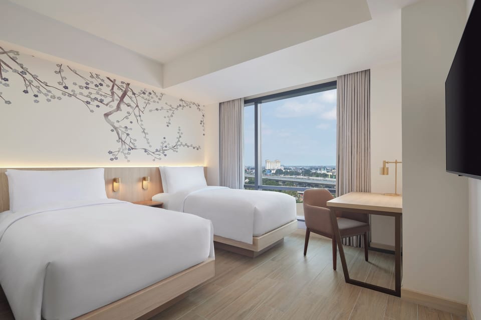 In-room safe, desk, laptop workspace, free WiFi